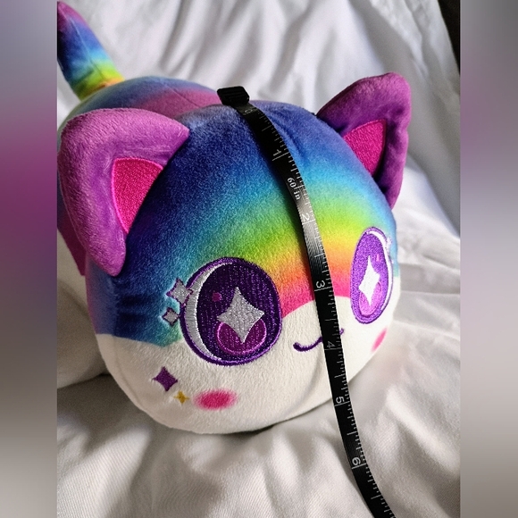 Aphmau 6" MeeMeows Rainbow Cat Plush Celestial Collection RARE - Picture 10 of 11